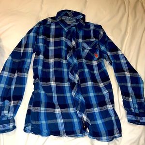 Boys flannel US Polo brand shirt size 18